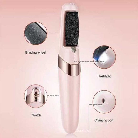 Electric Callus Remover Feet Professional Matte Pedicure Tools Foot - Picture 4 of 11